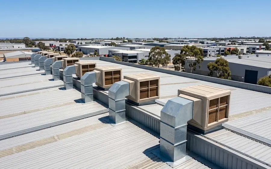 Industrial Evaporative Cooling installation